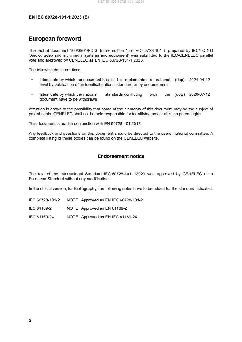 EN IEC 60728-101-1:2023 EN IEC 60728-101-1:2024 - BARVE - Page 4 preview