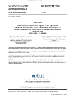 EN IEC 60728-101-2:2024 - Page 3 preview