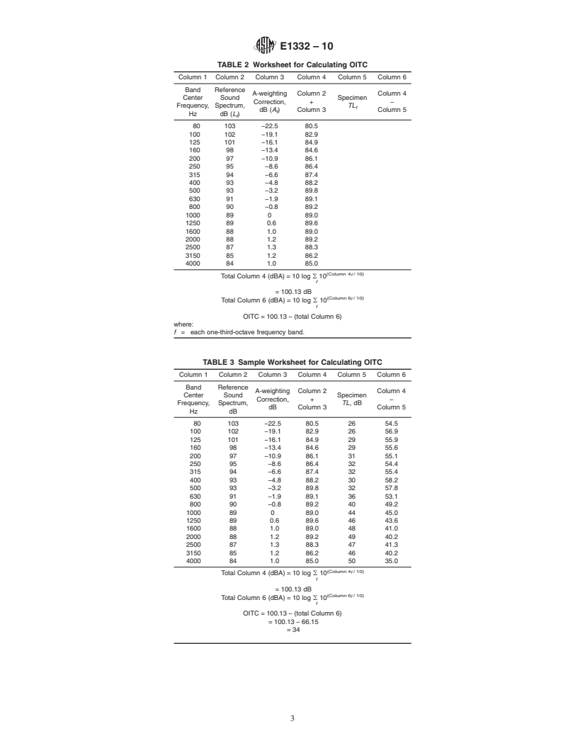 REDLINE ASTM E1332-10 - Standard Classification for Determination of Outdoor-Indoor Transmission Class