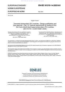 SIST EN IEC 61215-1-4:2021/A1:2022 - Page 3 preview