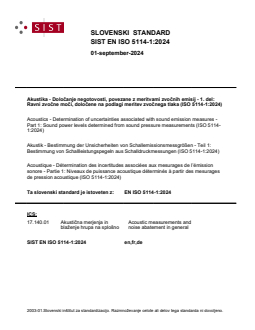 EN ISO 5114-1:2024 - Page 1 preview