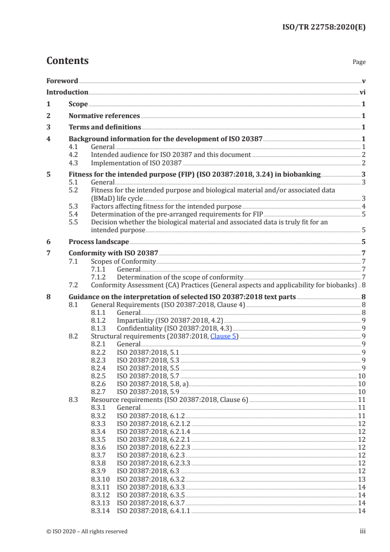 ISO/TR 22758:2020 - Biotechnology — Biobanking — Implementation guide for ISO 20387
Released:5/29/2020