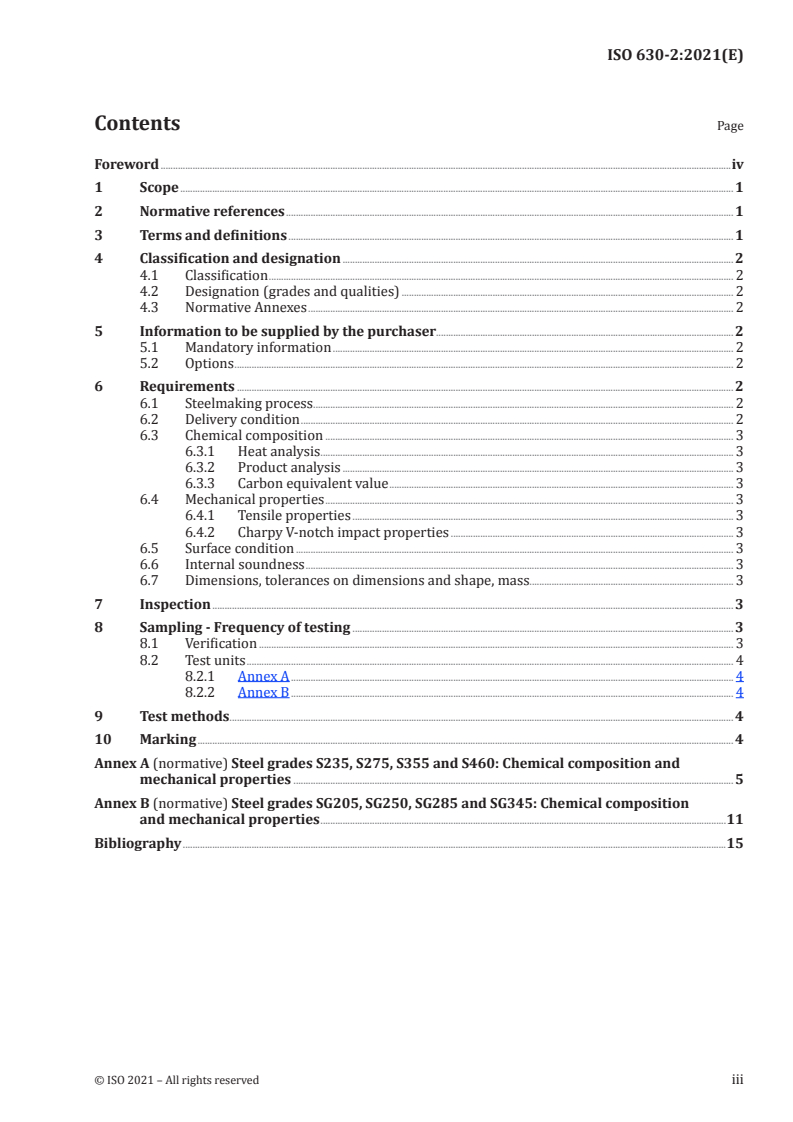 ISO 630-2:2021 ISO 630-2:2021 - Structural steels — Part 2: Technical delivery conditions for structural steels for general purposes
Released:4/20/2021
