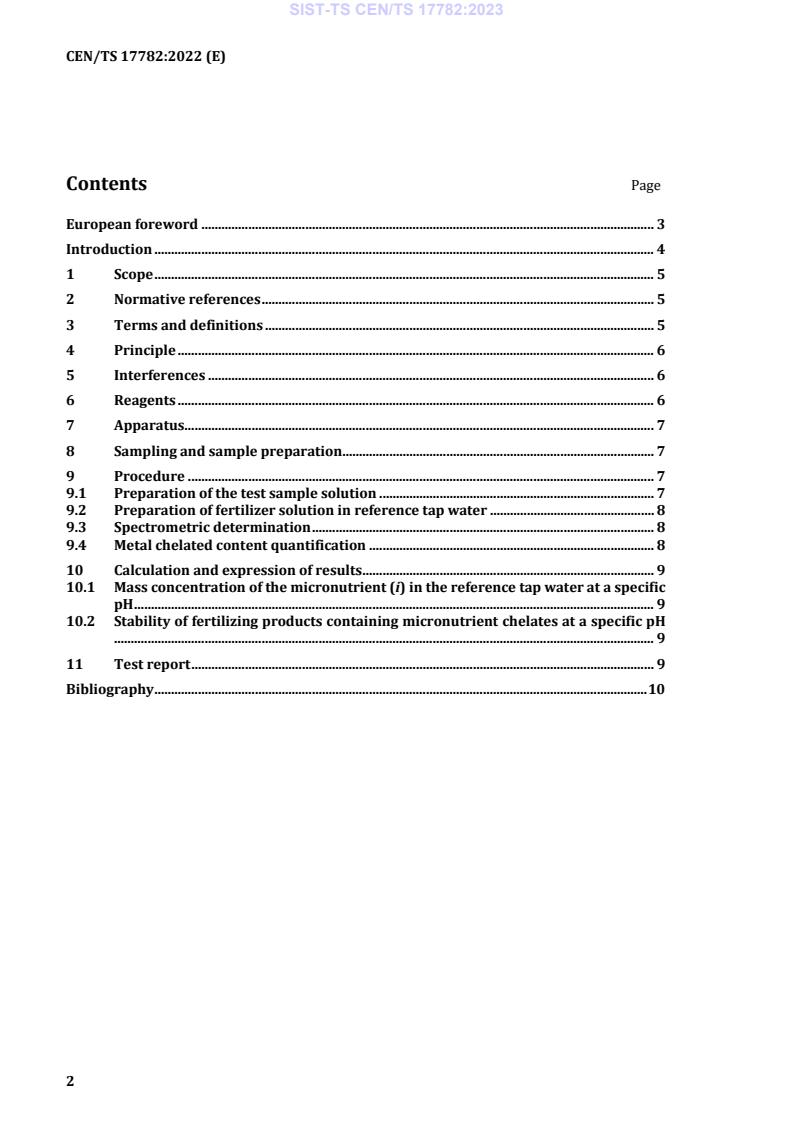 CEN/TS 17782:2022 TS CEN/TS 17782:2023 - Page 4 preview