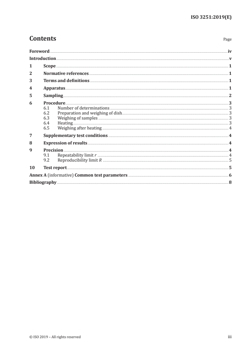 ISO 3251:2019 - Paints, varnishes and plastics — Determination of non-volatile-matter content
Released:5/14/2019