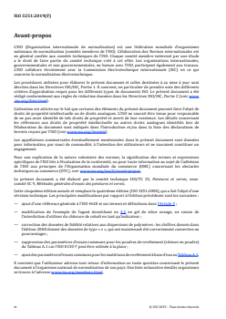 ISO 3251:2019 ISO 3251:2019 - Peintures, vernis et plastiques — Détermination de la matière non volatile
Released:5/14/2019 - Page 4 preview