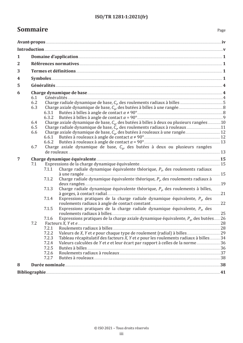 ISO/TR 1281-1:2021 - Roulements — Notes explicatives sur l'ISO 281 — Partie 1: Charges dynamiques de base et durée nominale de base
Released:8/15/2024