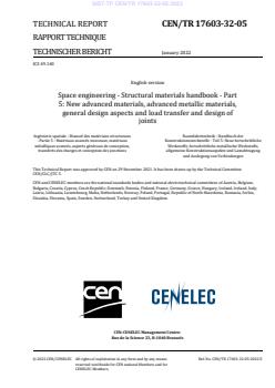 TP CEN/TR 17603-32-05:2022 - BARVE - Page 3 preview