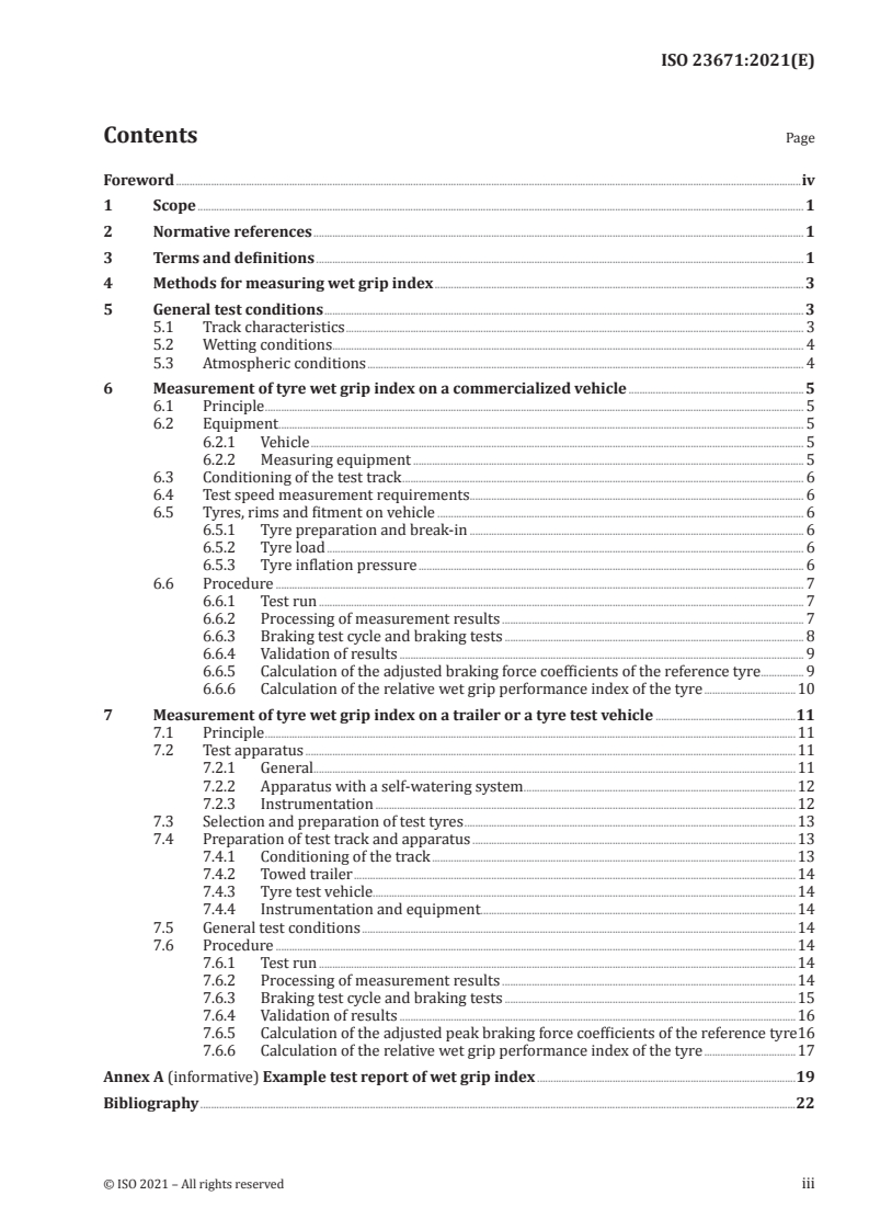 ISO 23671:2021 - Passenger car tyres — Method for measuring relative wet grip performance — Loaded new tyres
Released:6/15/2021