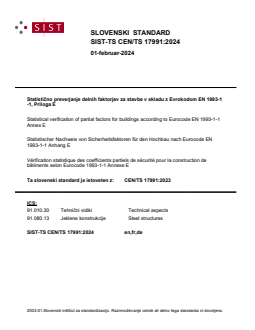 TS CEN/TS 17991:2024 - Page 1 preview