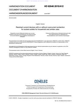 HD 62640:2015/A12:2021 - Page 3 preview