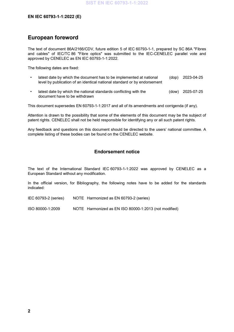 EN IEC 60793-1-1:2022 EN IEC 60793-1-1:2022 - Page 4 preview