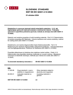 EN IEC 62631-3-12:2024 - Page 1 preview