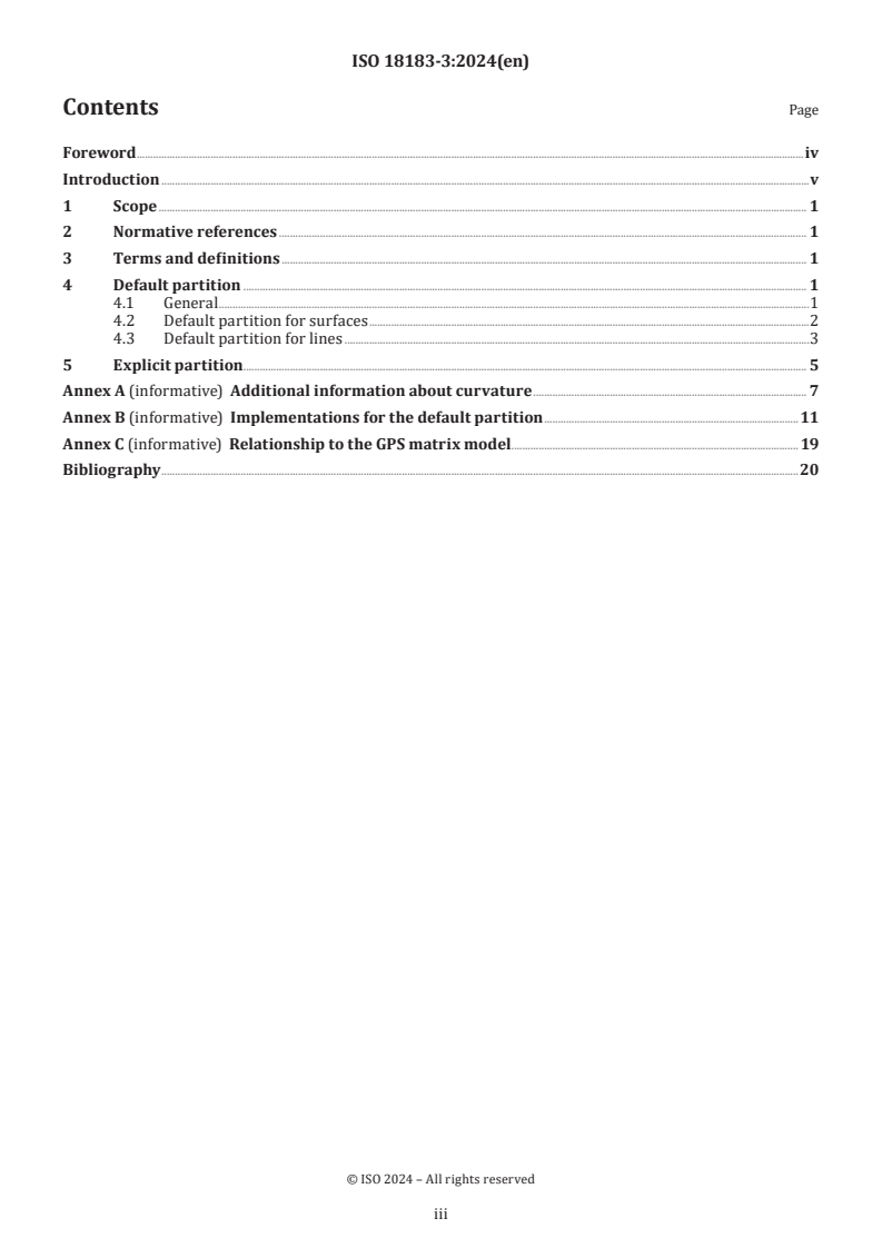 ISO 18183-3:2024 ISO 18183-3:2024 - Geometrical product specifications (GPS) — Partition — Part 3: Methods used for specification and verification
Released:5. 02. 2024
