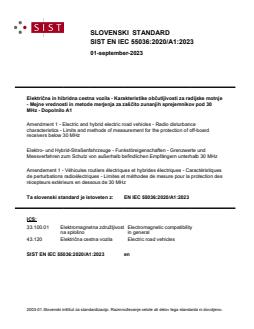 SIST EN IEC 55036:2020/A1:2023 - Page 1 preview