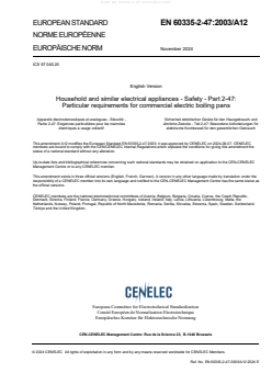 EN 60335-2-47:2003/A12:2025 - Page 3 preview