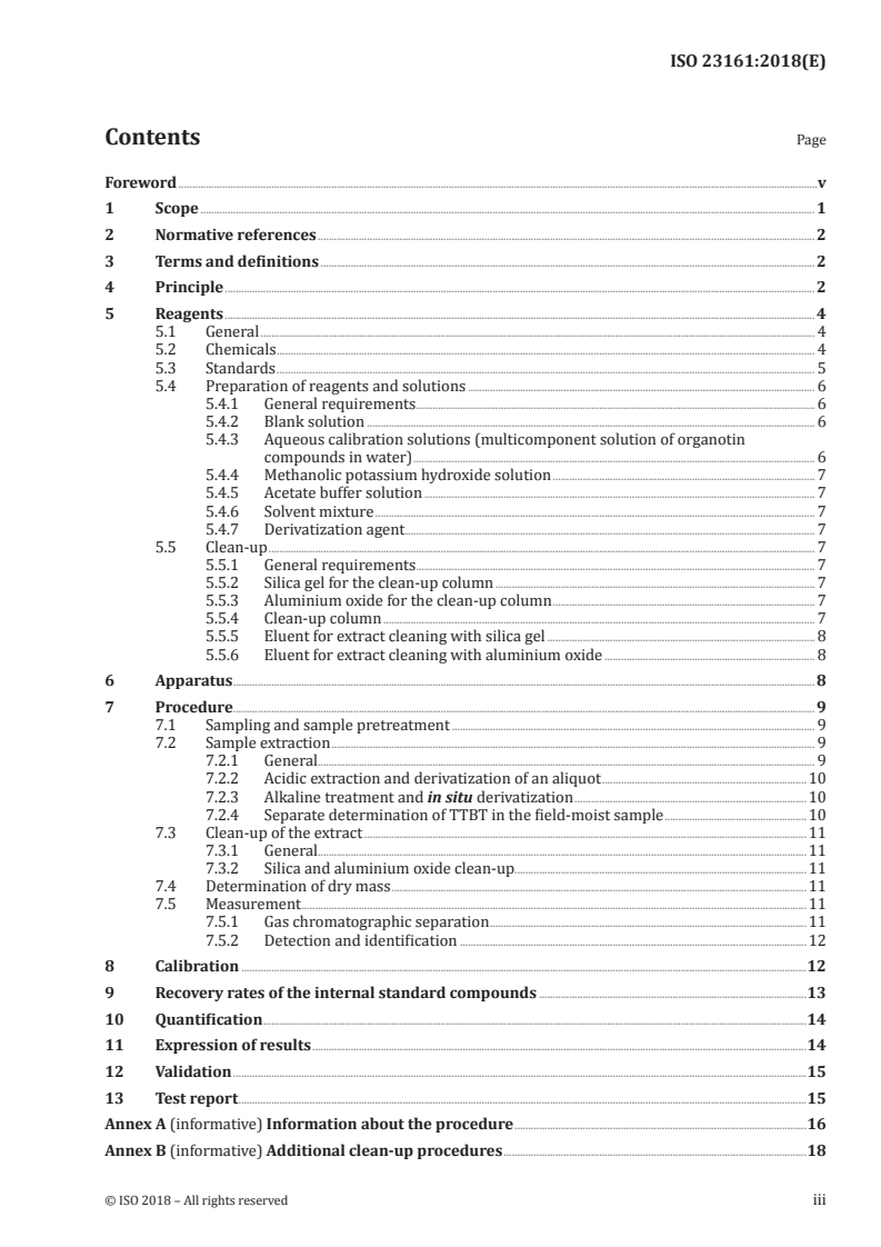 ISO 23161:2018 - Soil quality — Determination of selected organotin compounds — Gas-chromatographic method
Released:10/9/2018
