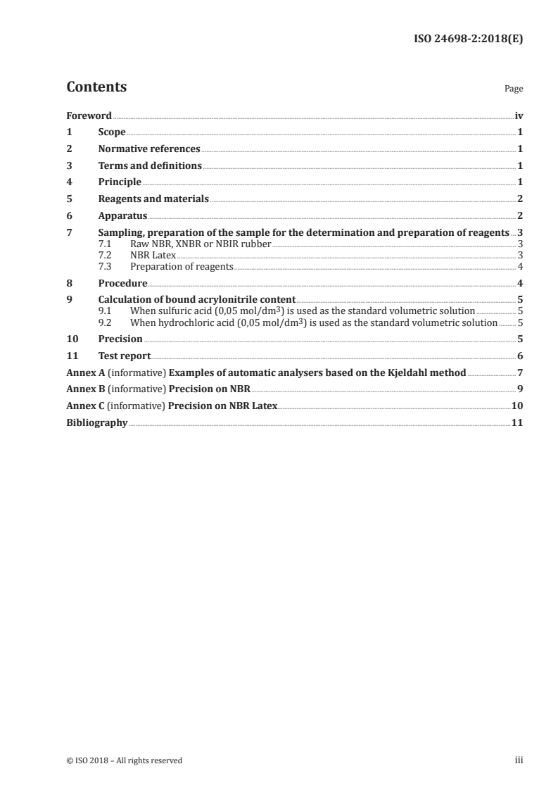 ISO 24698-2:2018 - Rubber, raw — Determination of bound acrylonitrile content in acrylonitrile-butadiene rubber (NBR) — Part 2: Kjeldahl method
Released:10/3/2018
