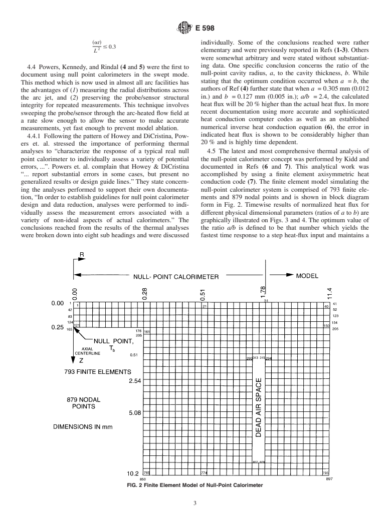 ASTM E598-96(2002) - Standard Test Method for Measuring Extreme Heat-Transfer Rates from High-Energy Environments Using a Transient, Null-Point Calorimeter