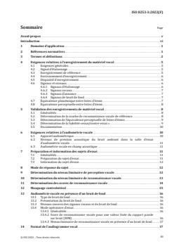 ISO 8253-3:2022 - Acoustics — Audiometric test methods — Part 3: Speech audiometry
Released:1/18/2022 - Page 3 preview
