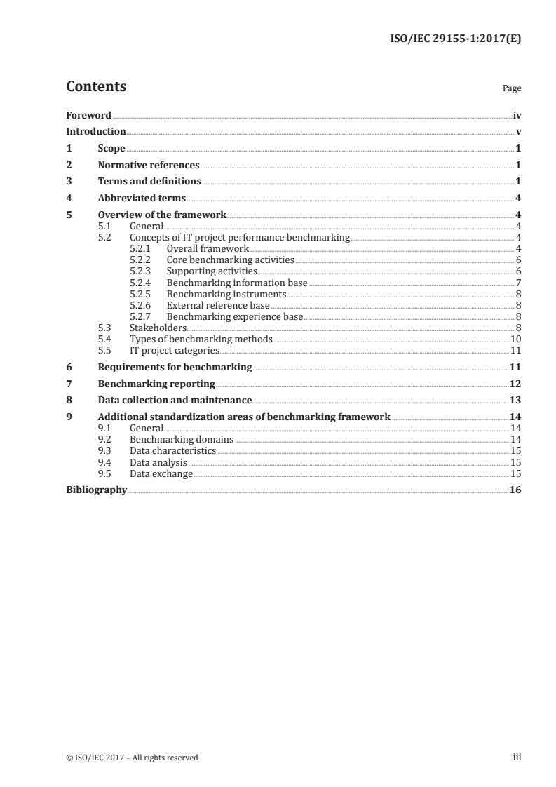 ISO/IEC 29155-1:2017 - Systems and software engineering — Information technology project performance benchmarking framework — Part 1: Concepts and definitions
Released:12/6/2017