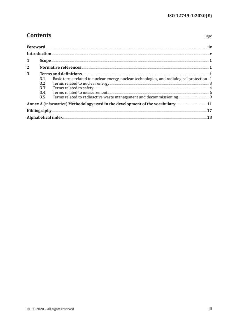 ISO 12749-1:2020 - Nuclear energy — Vocabulary — Part 1: General terminology
Released:5/5/2020