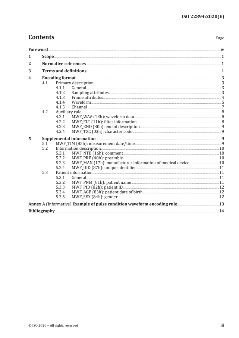 ISO 22894:2020 - Traditional Chinese medicine — Pulse waveform format
Released:3/25/2020