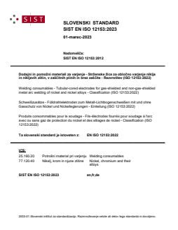 SIST EN ISO 12153:2023 - Page 1 preview