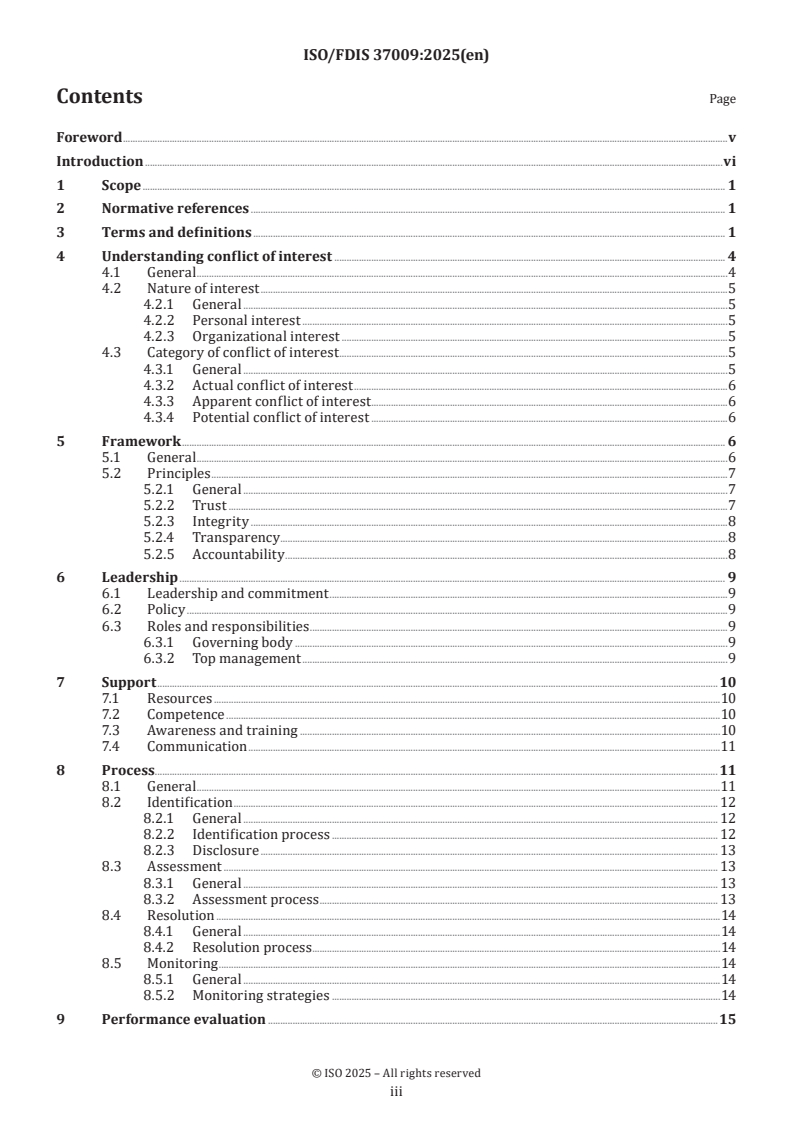 ISO/FDIS 37009 - Conflict of interest in organizations — Guidance
Released:5. 05. 2025