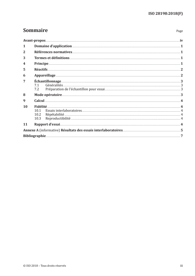 ISO 28198:2018 - Corps gras d'origine végétale — Détermination des matières insolubles dans le toluène
Released:10/3/2018