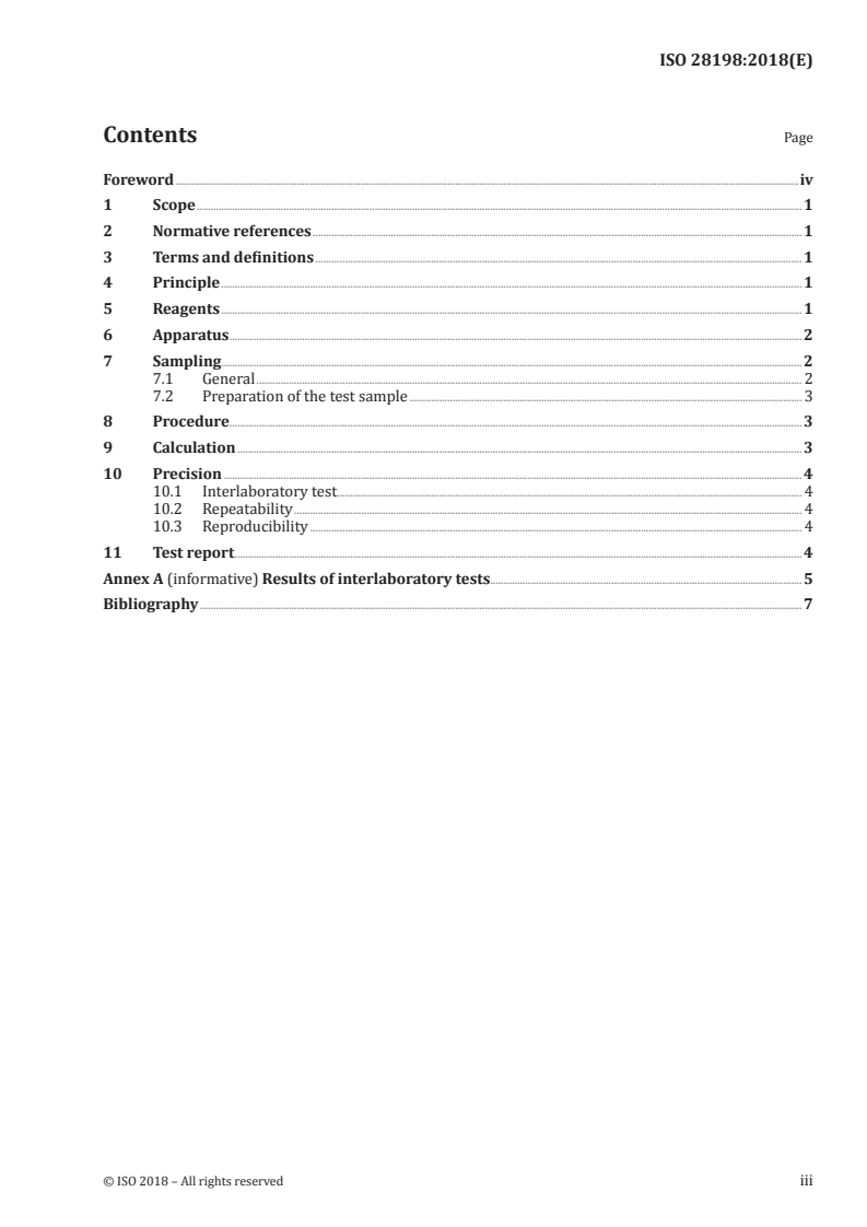 ISO 28198:2018 - Vegetable fats and oils — Determination of toluene insoluble matter
Released:9/7/2018