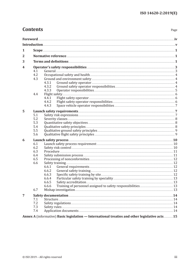 ISO 14620-2:2019 - Space systems — Safety requirements — Part 2: Launch site operations
Released:12/18/2019