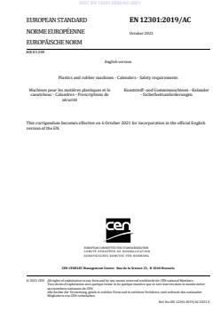 EN 12301:2020/AC:2021 - Page 3 preview