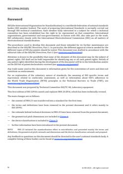 ISO 22916:2022 - Microfluidic devices — Interoperability requirements for dimensions, connections and initial device classification
Released:1/4/2022 - Page 4 preview