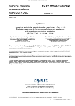 EN IEC 60335-2-110:2021/A1:2024 - BARVE - Page 3 preview