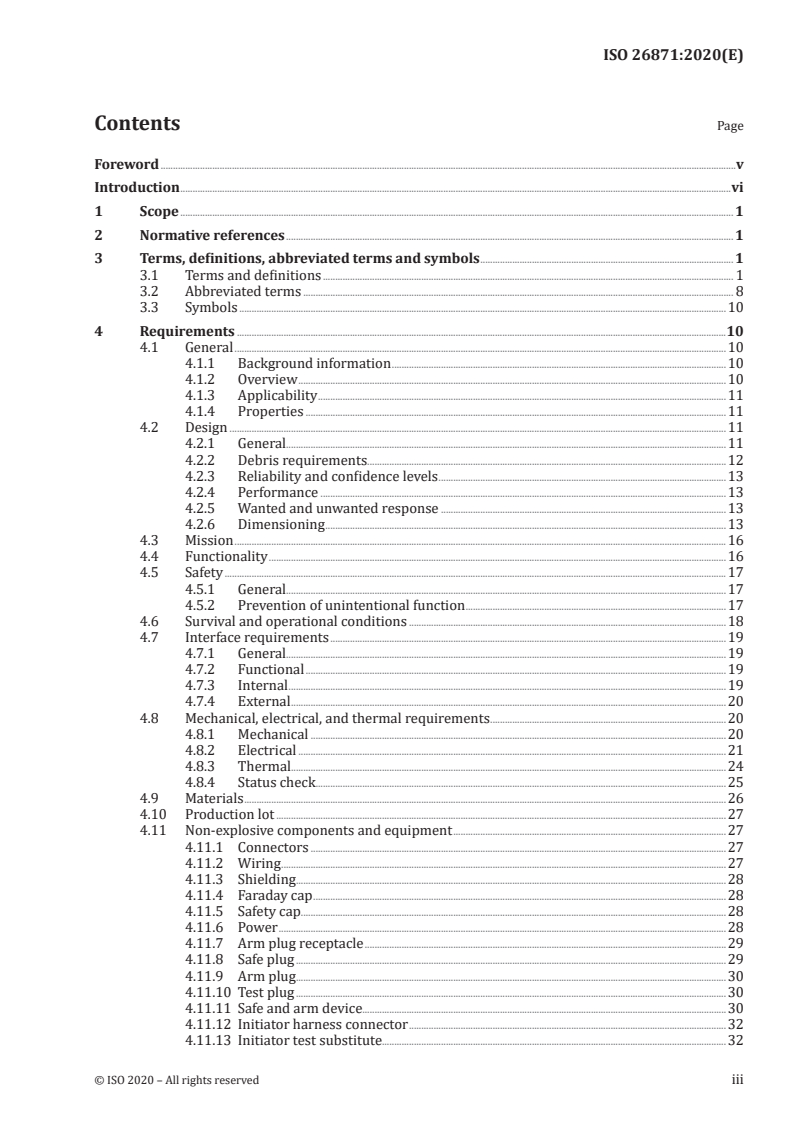 ISO 26871:2020 - Space systems — Explosive systems and devices
Released:10/19/2020