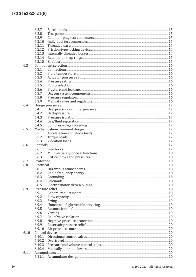 ISO 24638:2021 ISO 24638:2021 - Space systems — Pressure components and pressure system integration
Released:5/13/2021 - Page 4 preview