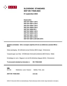 EN 17829:2023 EN 17829:2023 - Page 1 preview