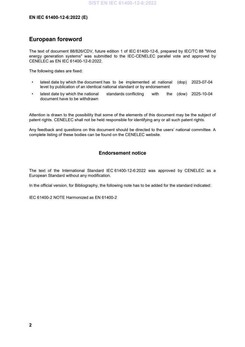 SIST EN IEC 61400-12-6:2022 SIST EN IEC 61400-12-6:2022 - BARVE - Page 4 preview