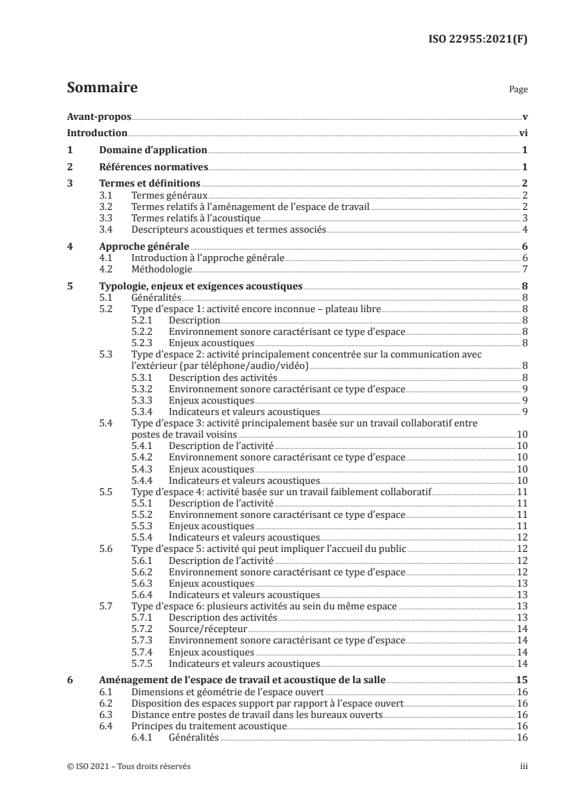 ISO 22955:2021 - Acoustique — Qualité acoustique des espaces de bureaux ouverts
Released:5/4/2021