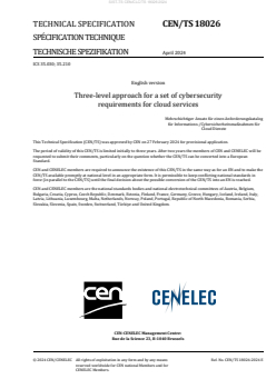 SIST-TS CEN/CLC/TS 18026:2024 - Page 3 preview