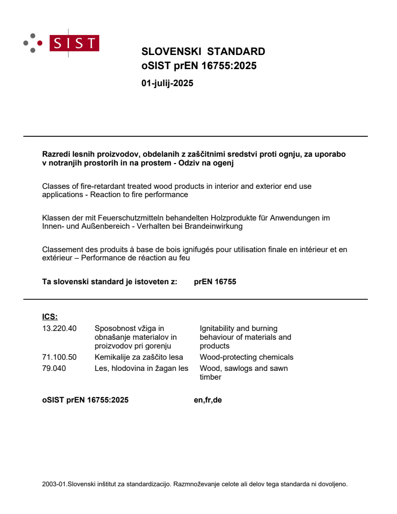 prEN 16755:2025