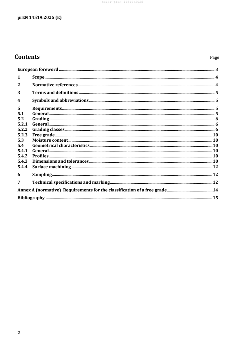 prEN 14519 prEN 14519:2025 - Page 4 preview