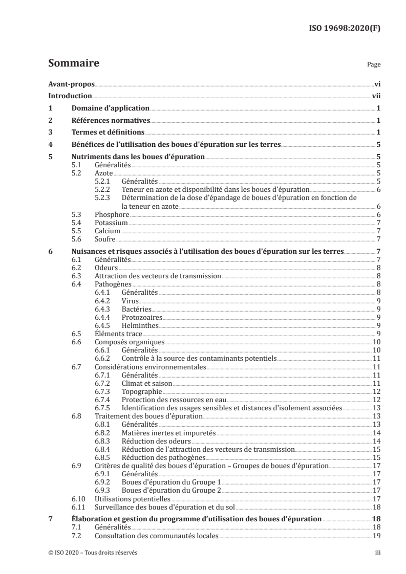 ISO 19698:2020 ISO 19698:2020 - Valorisation, recyclage, traitement et élimination des boues — Utilisation bénéfique des boues d'épuration — Utilisation sur les terres
Released:11/30/2020