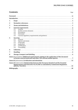 ISO/FDIS 22442-2 - Medical devices utilizing animal tissues and their derivatives