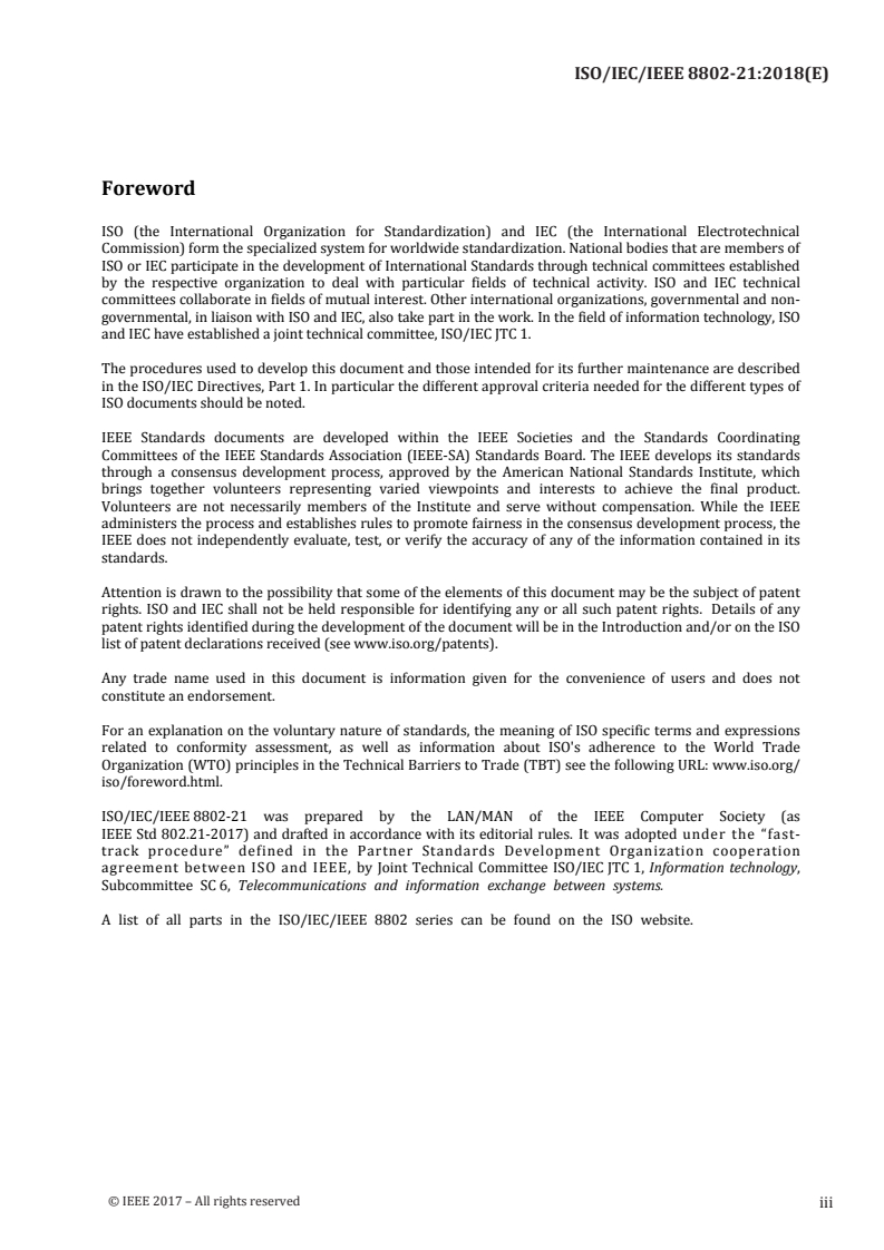 ISO/IEC/IEEE 8802-21:2018 - Information technology — Telecommunications and information exchange between systems — Local and metropolitan area networks — Specific requirements — Part 21: Media independent services framework
Released:4/27/2018