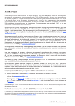 ISO 30301:2019 - Information et documentation — Systèmes de gestion des documents d'activité — Exigences
Released:13. 03. 2019 - Page 4 preview