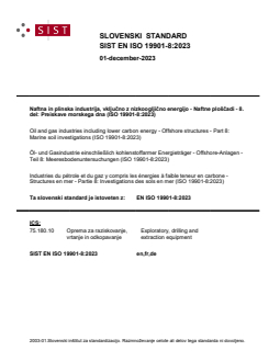 EN ISO 19901-8:2023 EN ISO 19901-8:2023 - Page 1 preview