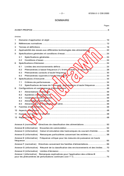 IEC 61204-3:2000 - Low-voltage power supplies, d.c. output - Part 3: Electromagnetic compatibility (EMC)
Released:11/9/2000
Isbn:2831854725 - Page 4 preview
