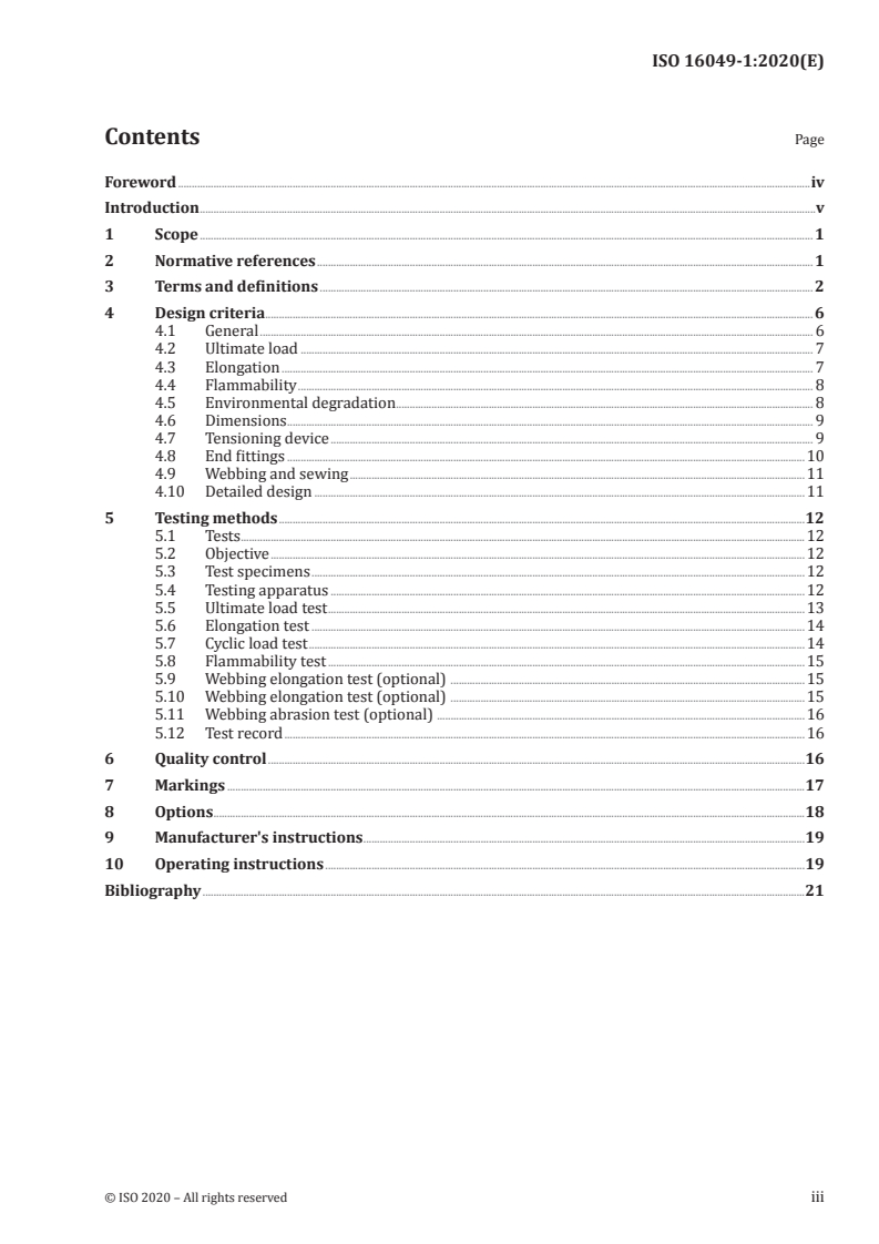 ISO 16049-1:2020 - Air cargo equipment — Restraint straps — Part 1: Design criteria and testing methods
Released:1/14/2020